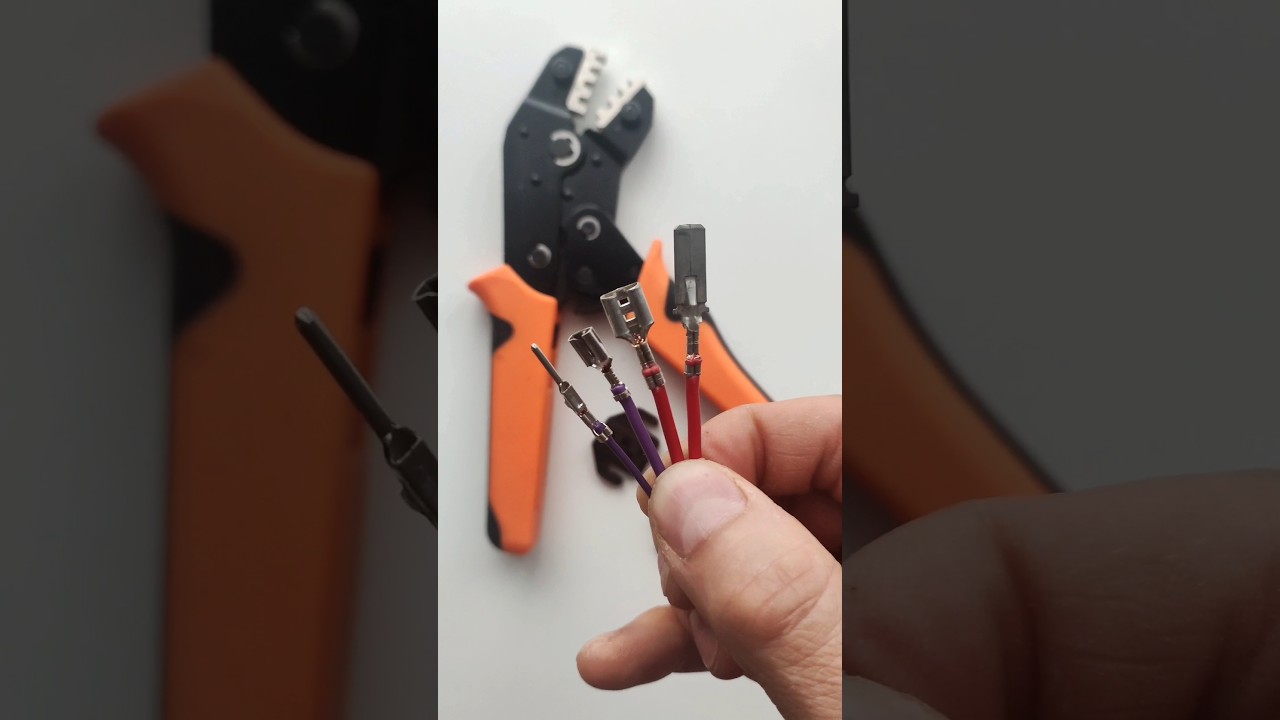 Обжимаем клеммы правильно 