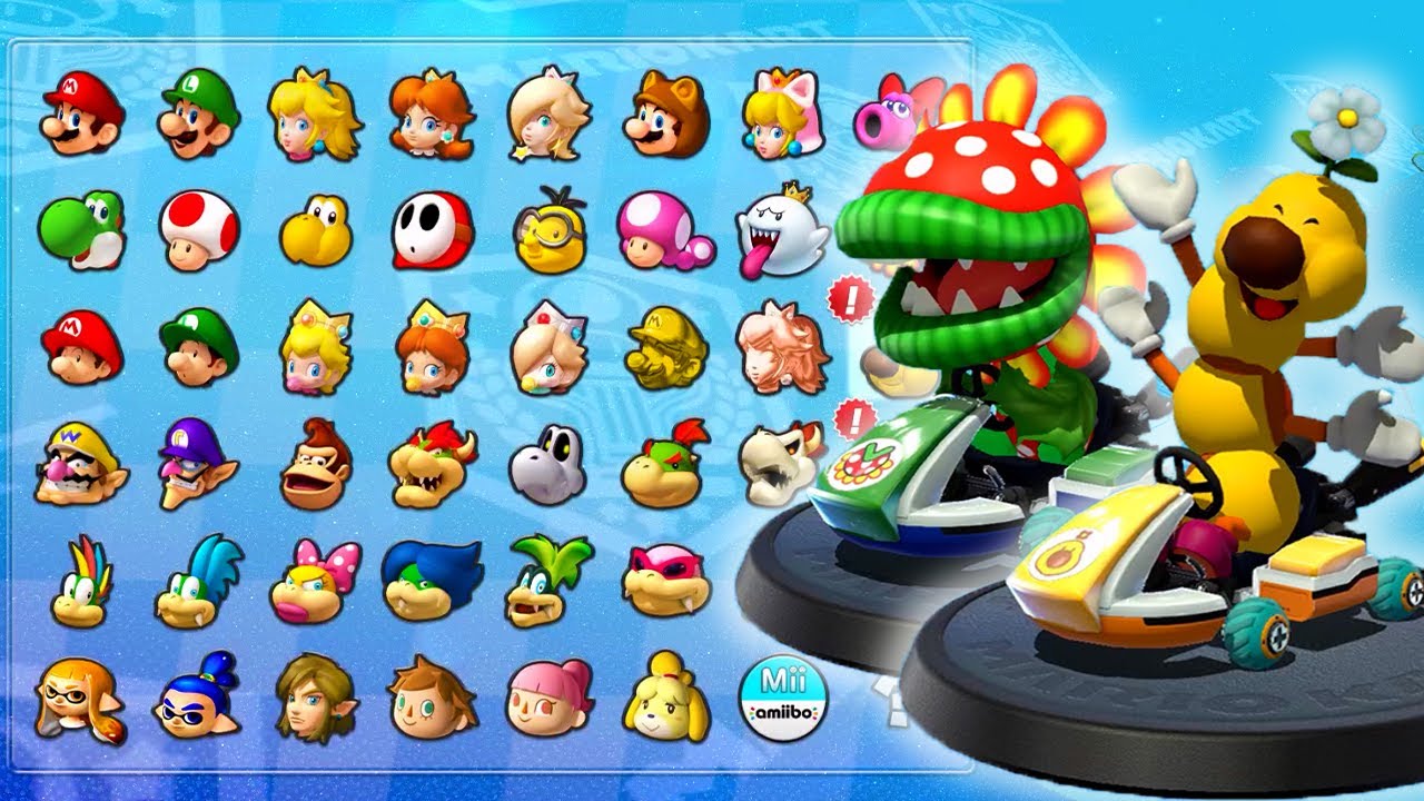 Mario Kart 8 Deluxe - 200cc Cherry Cup NEW WAVE 5 TRACKS (Wiggler Gameplay)