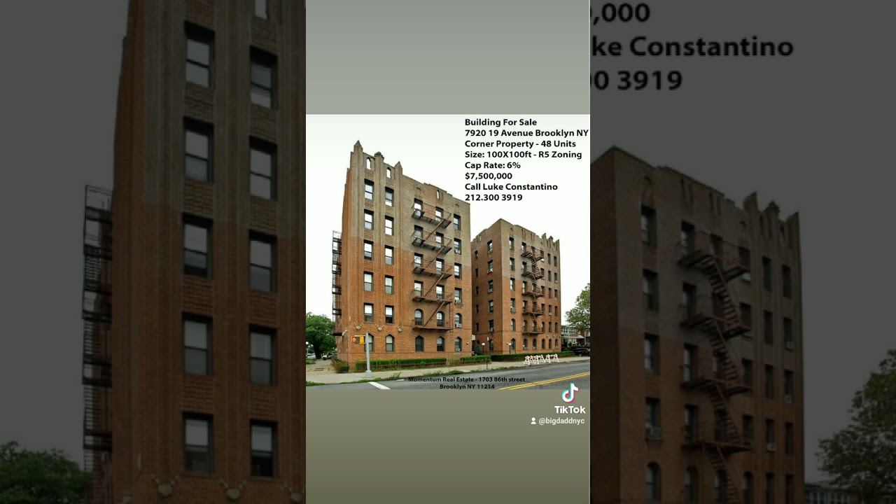 BUILDING FOR SALE - BENSONHURST BROOKLYN