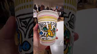 Made my own cup noodles at the Cup Noodles Museum in Yokohama Japan#cupnoodles #thingstodoinjapan