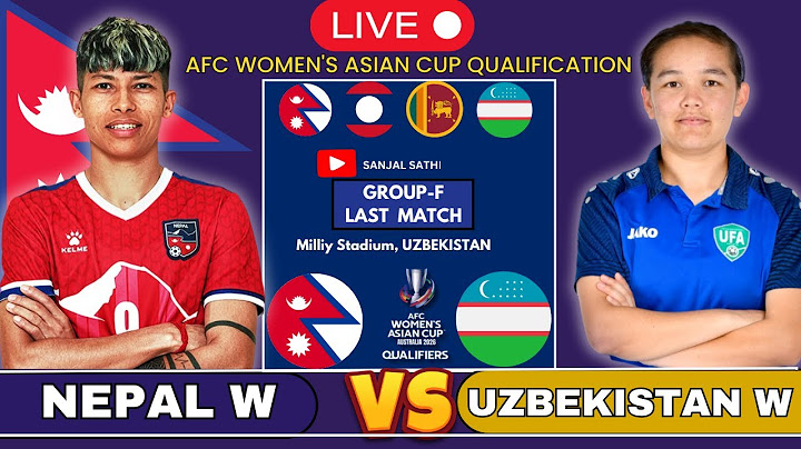 Nepal W vs Uzbekistan W 🔴 LIVE | Decider Match | AFC Women’s Asian Cup 2025 Qualifier |  Analysis