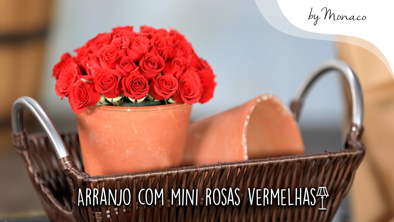 Arranjo com Mini Rosas Vermelhas - thptnganamst.edu.vn