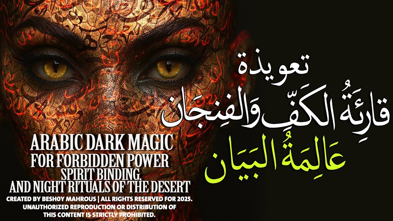 تعويذة قارئة الكف والفنجان عالمة البيان – Arabian Dark Magic Spell for Forbidden Power 