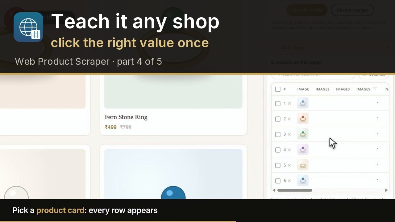 Video: Teach it any shop in a few clicks (part 4 of 5)