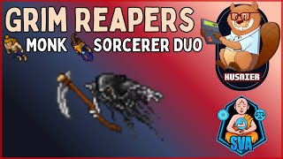 Grim Reapers Yalahar | Monk + Sorcerer Duo Showcase | Level 130+ | Tibia