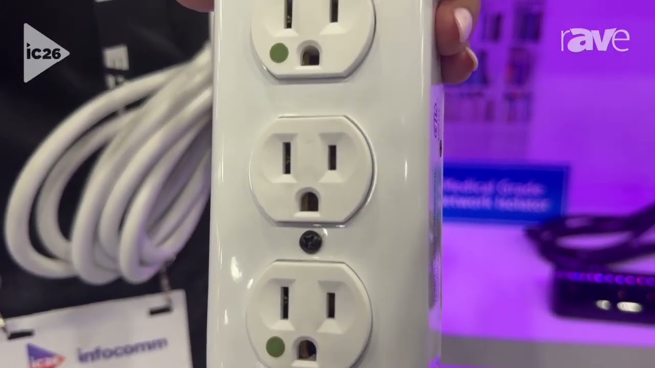 InfoComm 2026: Eaton Presents Ps-415-HGUSB Medical-Grade Power Strip