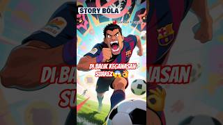 Di balik kontroversi &amp; gigitan suarez, ada kisah cinta yang menyentuh hati 😌🤎 #storybola #football