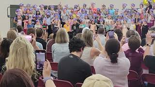 Singing Big Big Dreams at Emma's Kindergarten Graduation