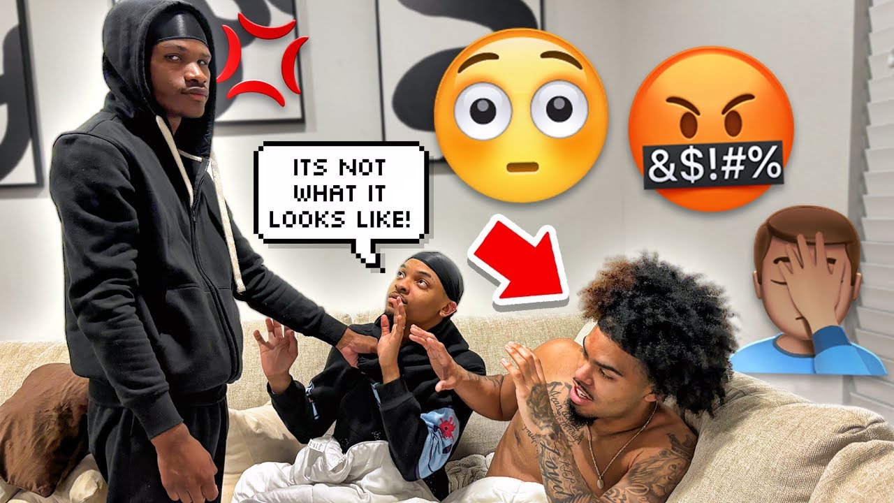 CAUGHT CHEATING WITH STRAIGHT HOMEBOY PRANK ON BOYFRIEND 💢🤦🏾‍♂️*WE BROKE UP😓*