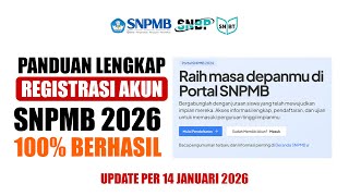 Complete Guide to Registering for the Latest 2026 SNPMB Account - Updated January 14, 2026