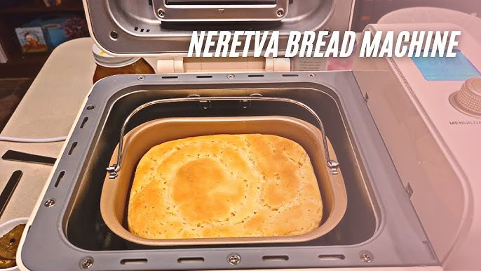 Neretva 20-in-1 2LB Automatic Bread Mker Machine,w/ Pizza and Sourdough  Setting