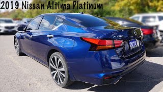 2019 Nissan Altima Platinum Exterior And Interior Walkaround