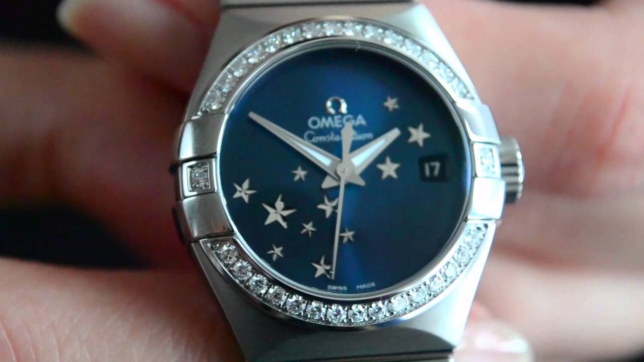 omega constellation star watch