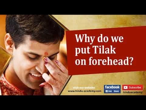 Video: Waarom wordt tilak gebruikt?