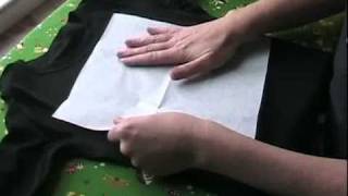 How To Do Hand Embroidery on Knit Fabric - like T-shirts
