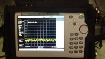 Testing with Anritsu Spectrum Analyzer