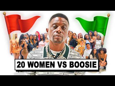 20 WOMEN VS 1 RAPPER: LIL BOOSIE w/ RED FLAGS