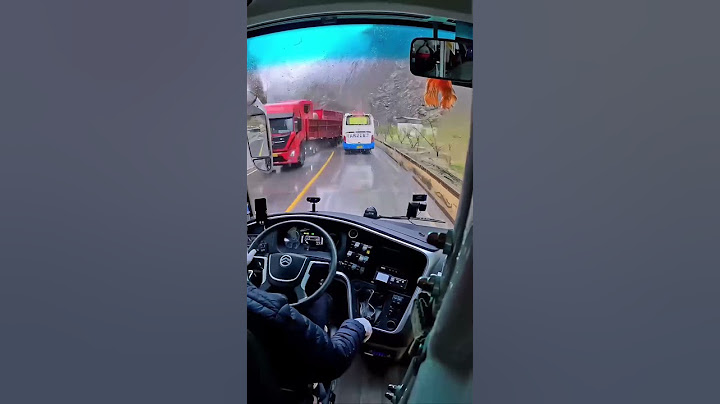 Rain, slippery road, what could go wrong?