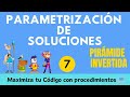 Desafío de la Pirámide Invertida Dibuja un Triángulo Equilátero en Pilas Bloques