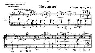 Chopin Nocturne Op. 37 No. 1