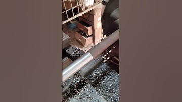 How to make new parts with iron shapes on lathe machine #lathe