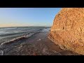 Walk with us along the shore and relax your mind for a moment with waves and sand #noediting