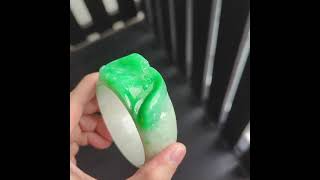 Gem Gardener: Carved Koi Jade Bangle screenshot 5