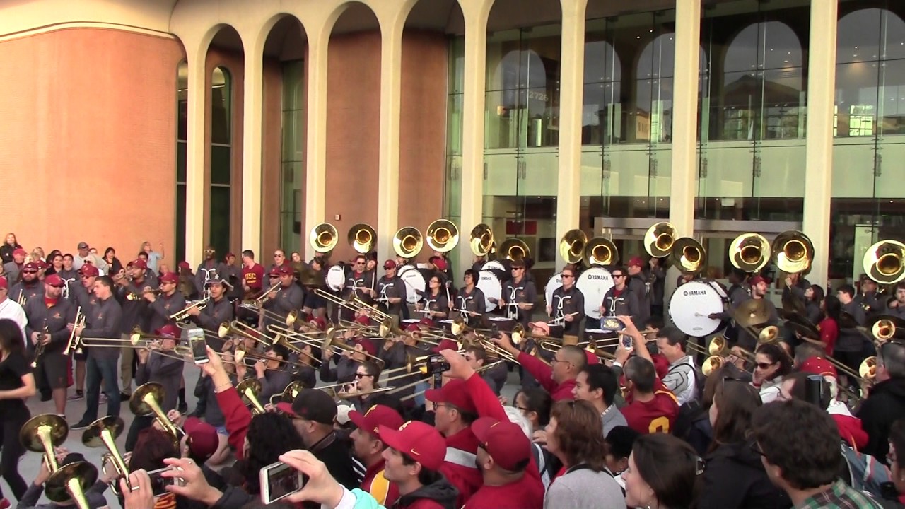 USCTMB 2017 The Jock Rally 1-1-17 before the Rose Bowl