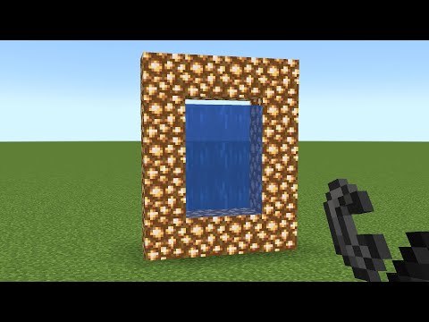 Видео: I have created an aether portal in minecraft