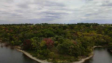 Longview Lake, Lee&#039;s Summit, MO | Drone Footage | Fall Colors