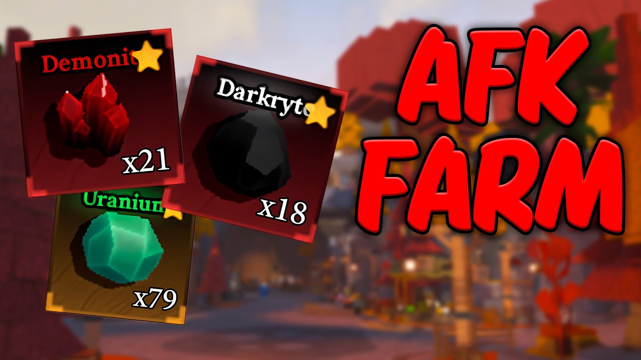 Лучший способ фармить руду, опыт и деньги в кузнице без выхода в игру