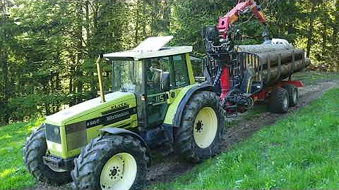 Hrlimann H-6115 T mit Forstanhnger