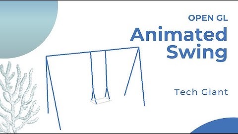 swing animation in OpenGL