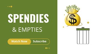 Empties & Spendies | August 2026