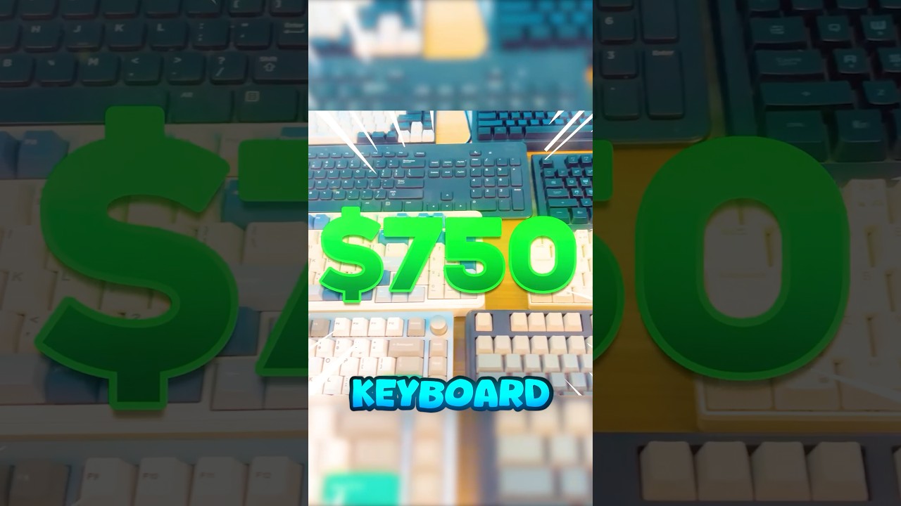 This $750 keyboard collection is actually wild 😳
