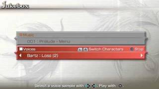 Dissidia 012 Duodecim - Bartz Klauser - Jukebox (Battle Lines)