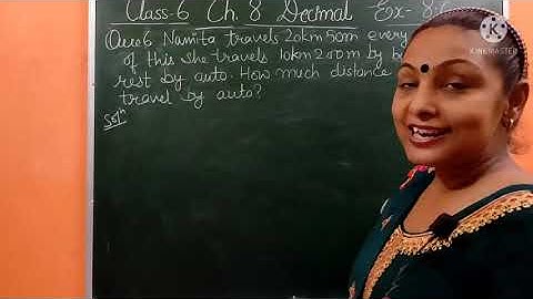 Q1-Q7 ||EX-8.6|| DECIMALS ||CLASS-6TH||NCERT SOLUTIONS