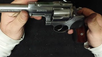 Ruger Super Redhawk Disassembly/ trigger work.