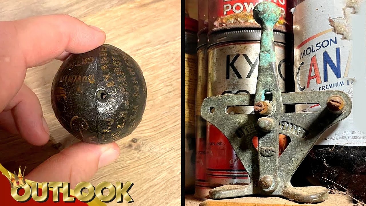 What Is This MYSTERIOUS Wooden Sphere With Names On It And This Metal Lever With Screw In The Middle