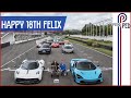 We flew Felix by helicopter to an £8m private Supercar Show !