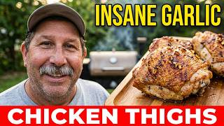 INSANE Garlic Chicken Thighs on Pitboss Lexington
