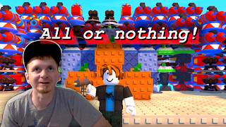 Roblox build ur base CAN WE HIT 1500 IN CHAPTER 6