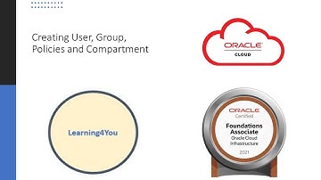 #User #Group # Policies #Compartment | Oracle Cloud : Creating User, Group, policies and compartment