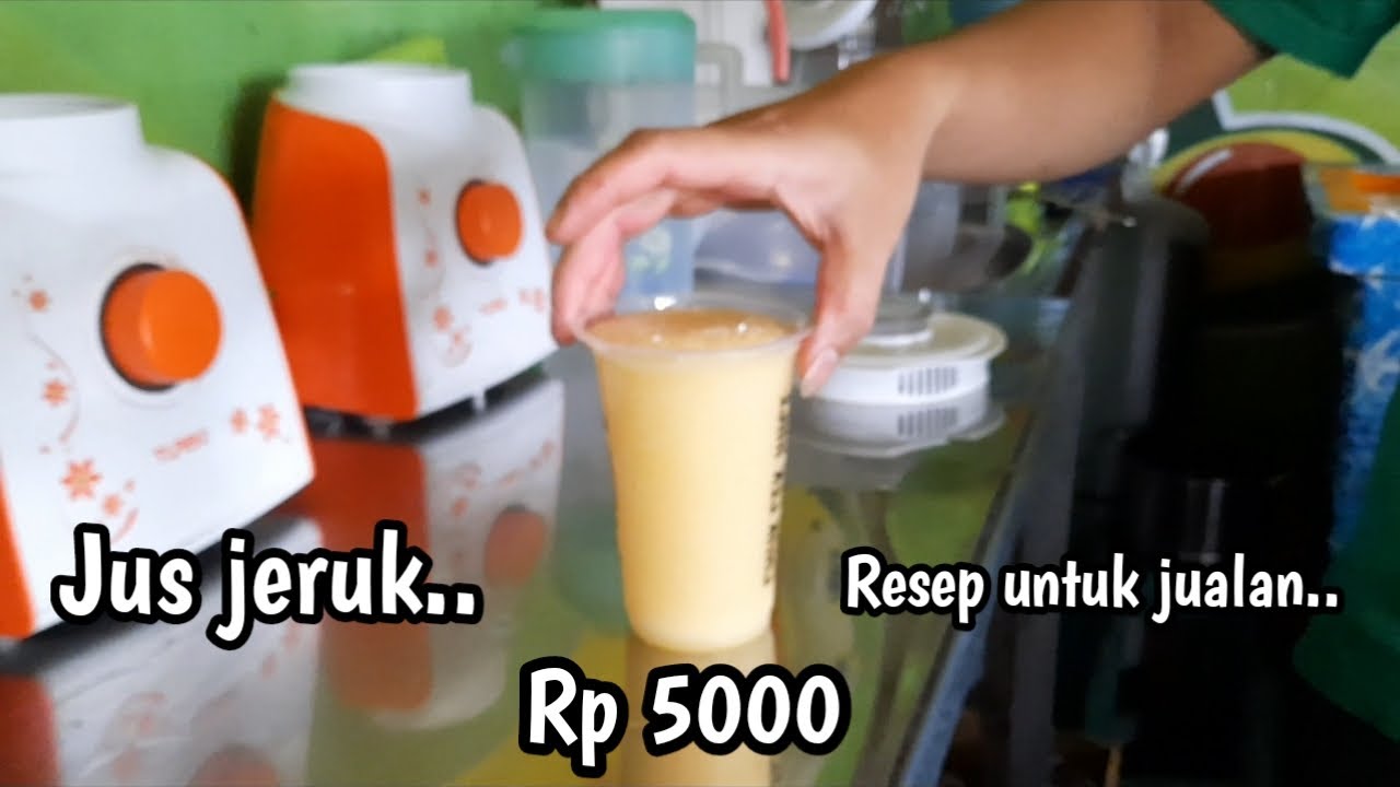 Bongkar Resep Jus Jeruk Rp 5000 Seger... Bongkar Resep Jus Jeruk Rp 5000 Seger...