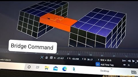3ds Max Tutorial-1 Bridge Command Use kese kare | #3dsmax #viralvideos #viral @ALLISWELL_bheruberva