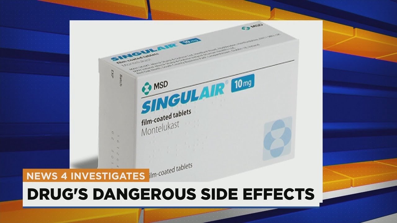 What are side effects of singulair