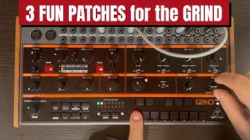 Behringer Grind Synth: 3 Fun Modular Patches You Need to Try!