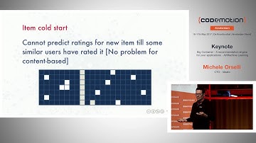 A recommendation engine for your applications - Michele Orselli- Codemotion Amsterdam 2017