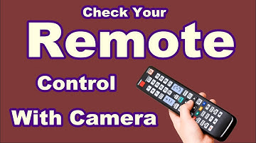 How to check your Remote Control with Phone Camera (In Hindi)