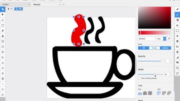 How to change the color of objects in Boxy SVG